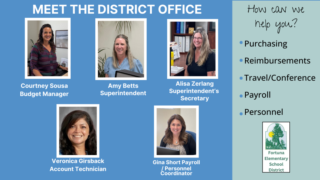 Photo of everyone in the district office
